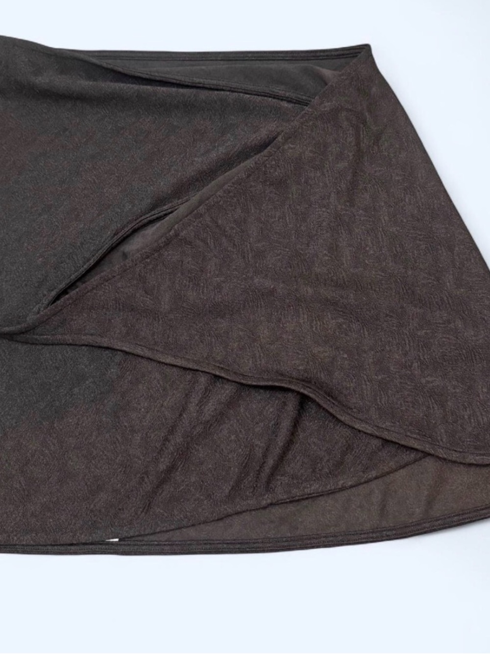 Princess Polly Black Wrap Skirt